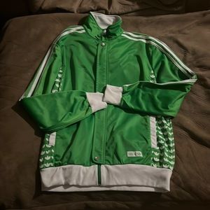 Mens adidas zip up jacket